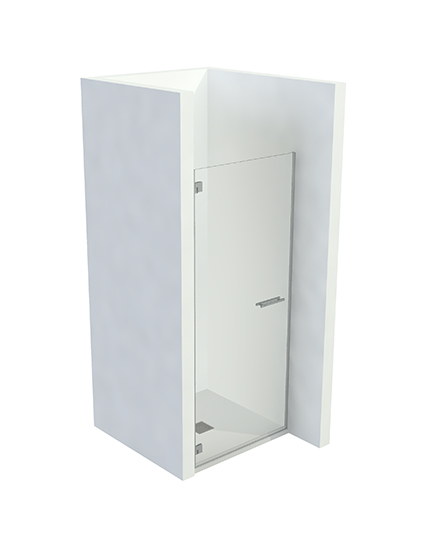 box doccia TDA Niche Hinged
