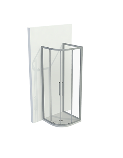 box doccia TDA Quart De Cercle Coulissante