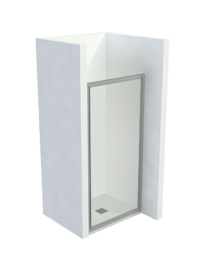box doccia TDA Niche Hinged