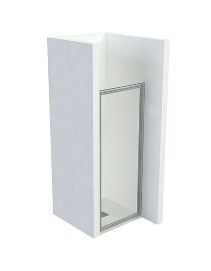 box doccia TDA Niche Hinged