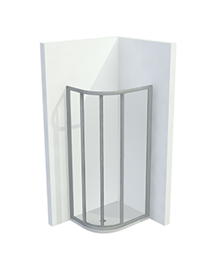 box doccia TDA Quart De Cercle Coulissante