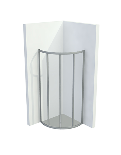 box doccia TDA Quart De Cercle