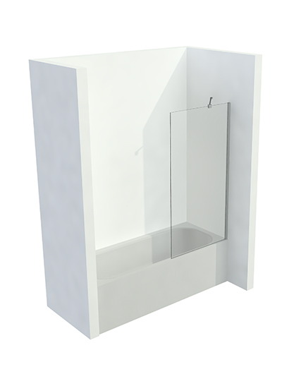 box doccia TDA Sur Baignoire Walk-In