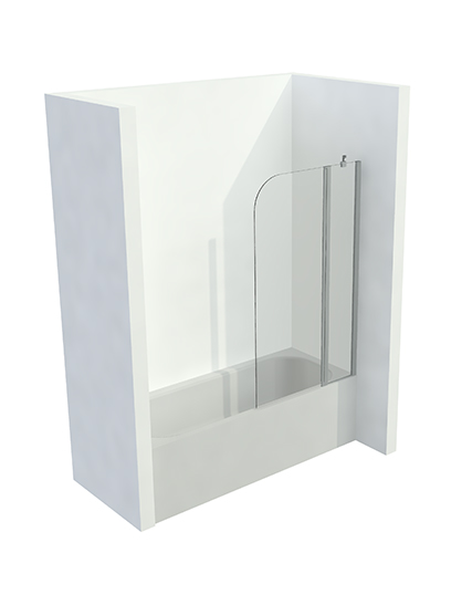 box doccia TDA Sur Baignoire Battante