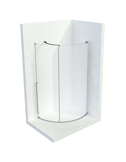 box doccia TDA Quart De Cercle