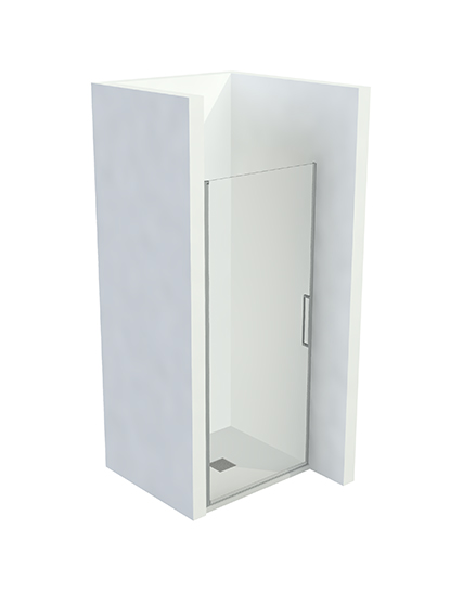 box doccia TDA Niche Hinged