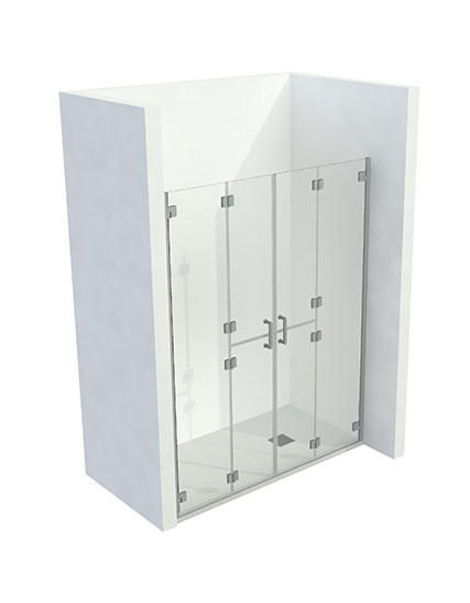 box doccia TDA Niche Folding