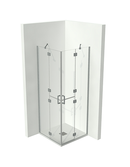 box doccia TDA En Angle Pliante