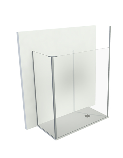 box doccia TDA A Tre Lati Walk-In